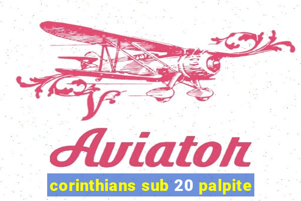 corinthians sub 20 palpite