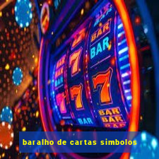 baralho de cartas simbolos