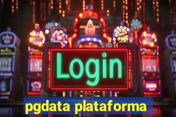 pgdata plataforma