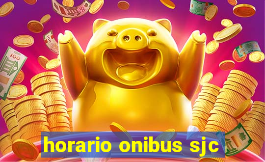 horario onibus sjc