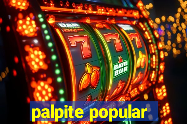 palpite popular