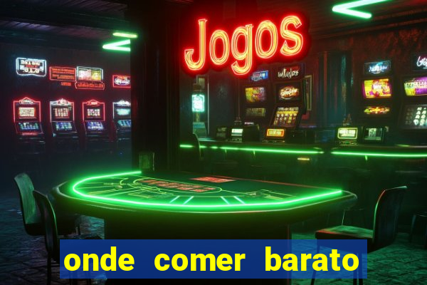 onde comer barato aeroporto santos dumont