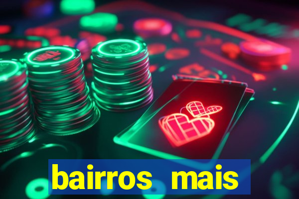 bairros mais perigosos de bh