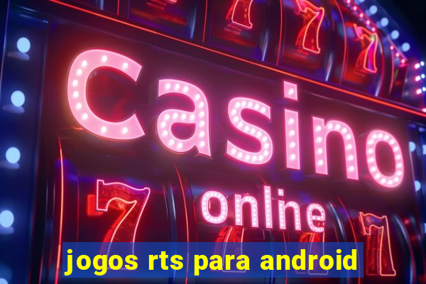 jogos rts para android