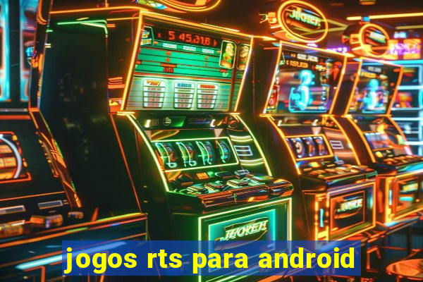 jogos rts para android