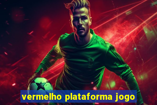 vermelho plataforma jogo