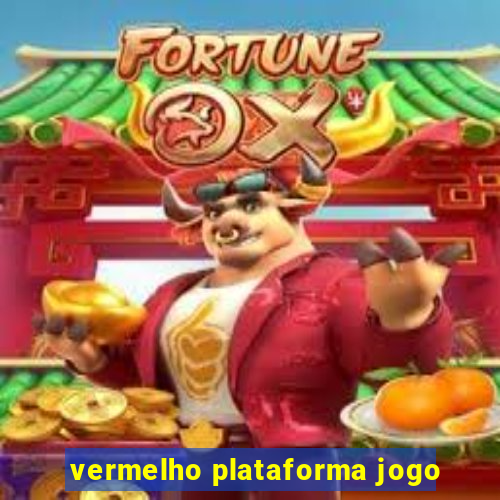 vermelho plataforma jogo