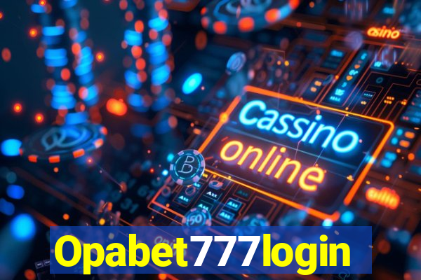 Opabet777login