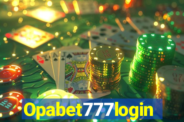 Opabet777login