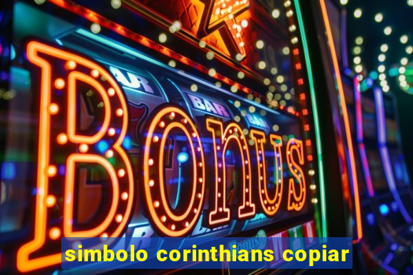 simbolo corinthians copiar