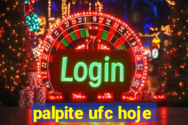 palpite ufc hoje