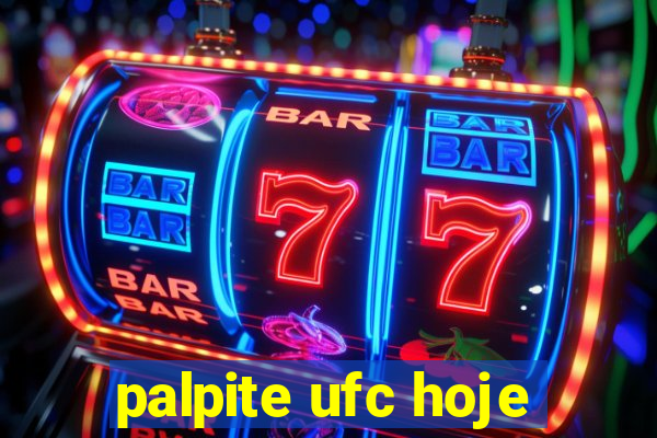 palpite ufc hoje