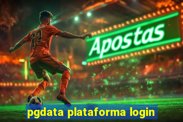 pgdata plataforma login