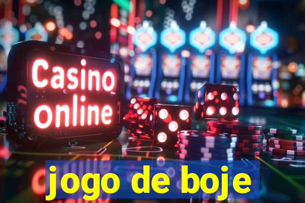 jogo de boje