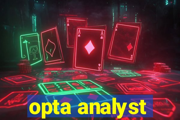 opta analyst