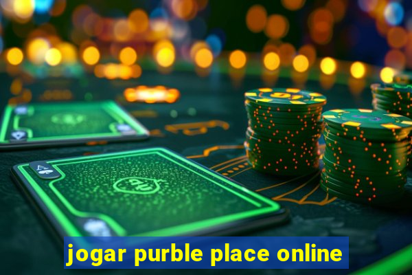 jogar purble place online