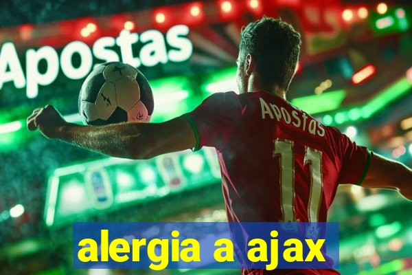 alergia a ajax