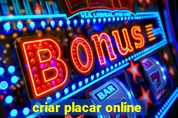 criar placar online