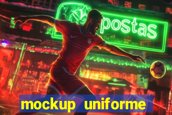 mockup uniforme futebol psd free