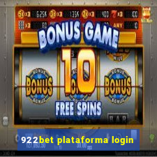 922bet plataforma login