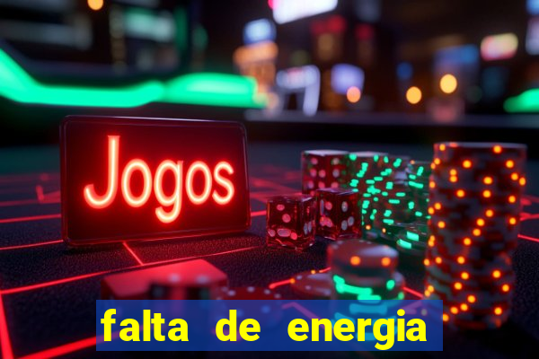 falta de energia em caucaia