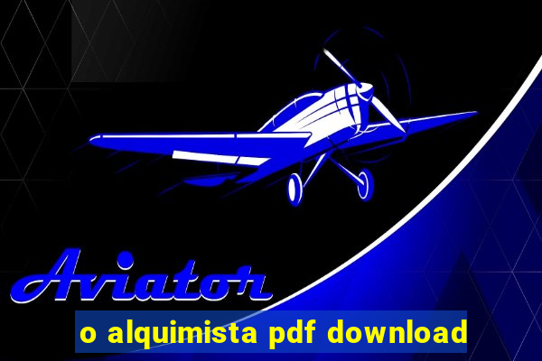 o alquimista pdf download