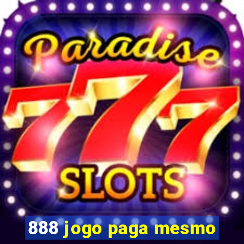 888 jogo paga mesmo