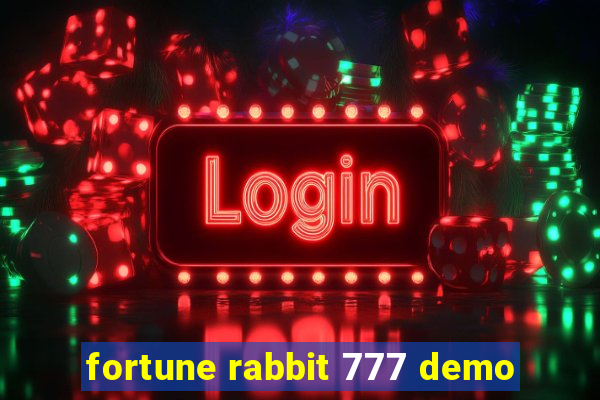 fortune rabbit 777 demo