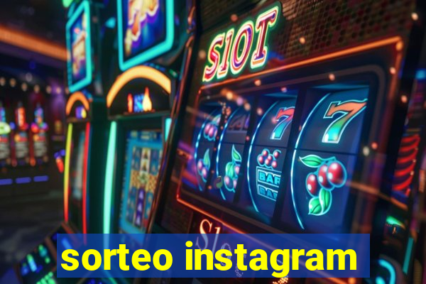 sorteo instagram