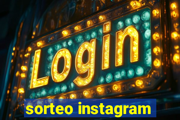 sorteo instagram