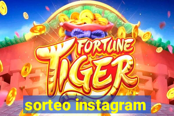 sorteo instagram