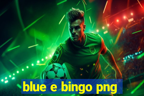 blue e bingo png