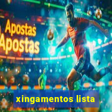 xingamentos lista