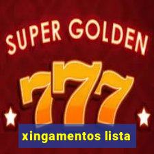 xingamentos lista