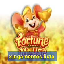 xingamentos lista