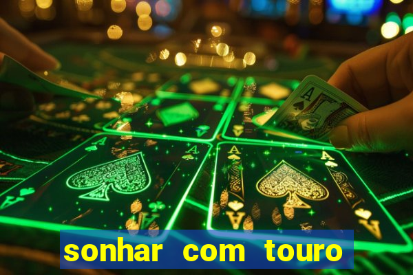 sonhar com touro bravo no mundo espiritual