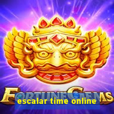 escalar time online