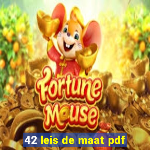 42 leis de maat pdf