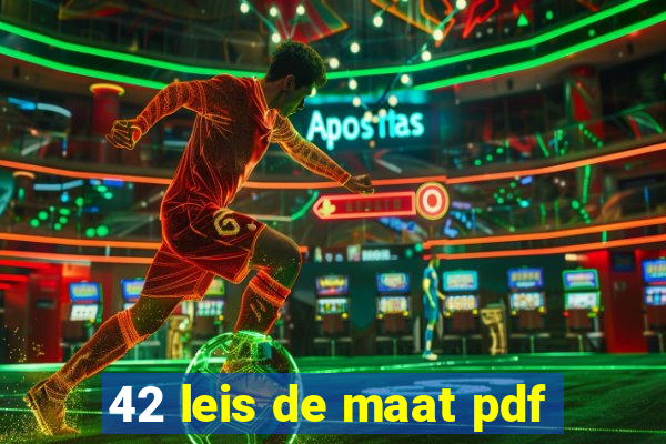 42 leis de maat pdf