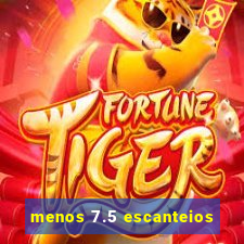 menos 7.5 escanteios