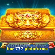 bar 777 plataforma