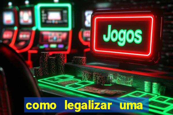 como legalizar uma casa de poker