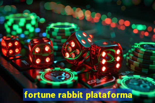 fortune rabbit plataforma