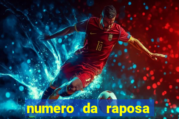 numero da raposa jogo do bicho