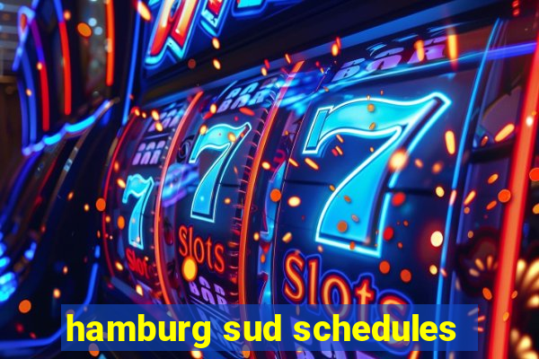 hamburg sud schedules