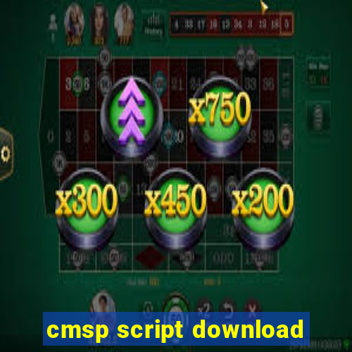 cmsp script download