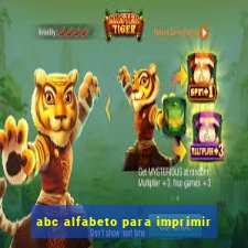 abc alfabeto para imprimir