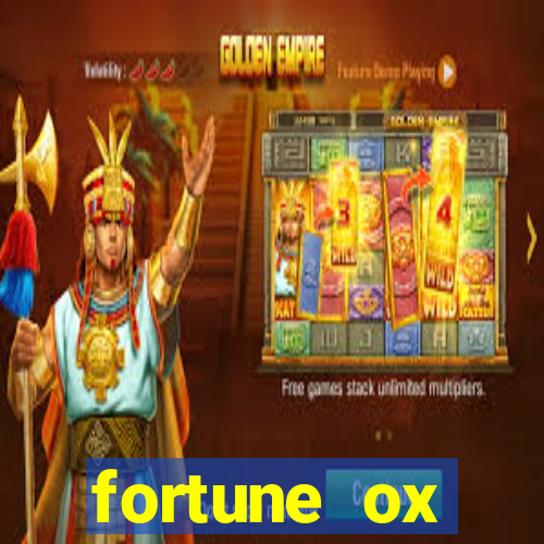 fortune ox horários pagantes