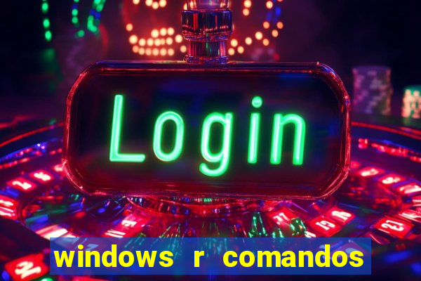 windows r comandos para limpar