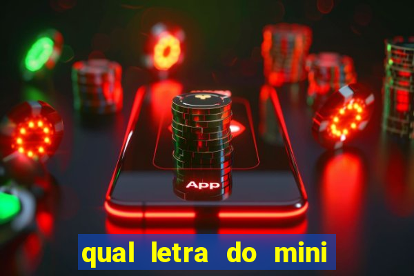 qual letra do mini dolar hoje